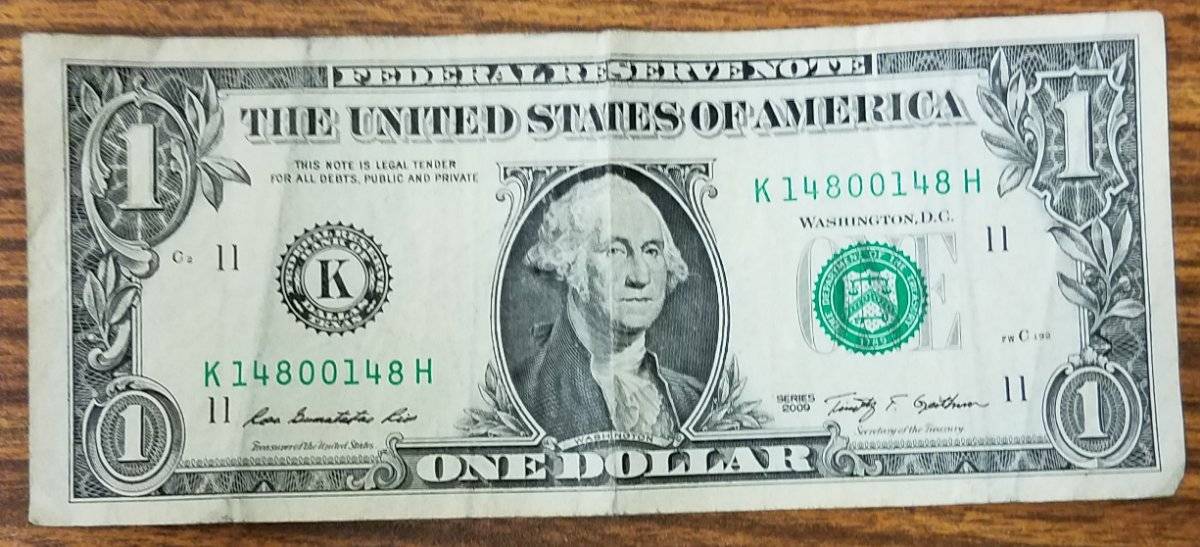 2009-Series-Dollar-Note-Serial-Number-K-14800148-H-Considered-A-Category?